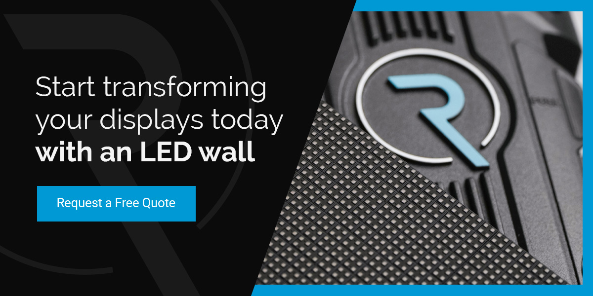 Start transforming your displays today with an LED Wall.