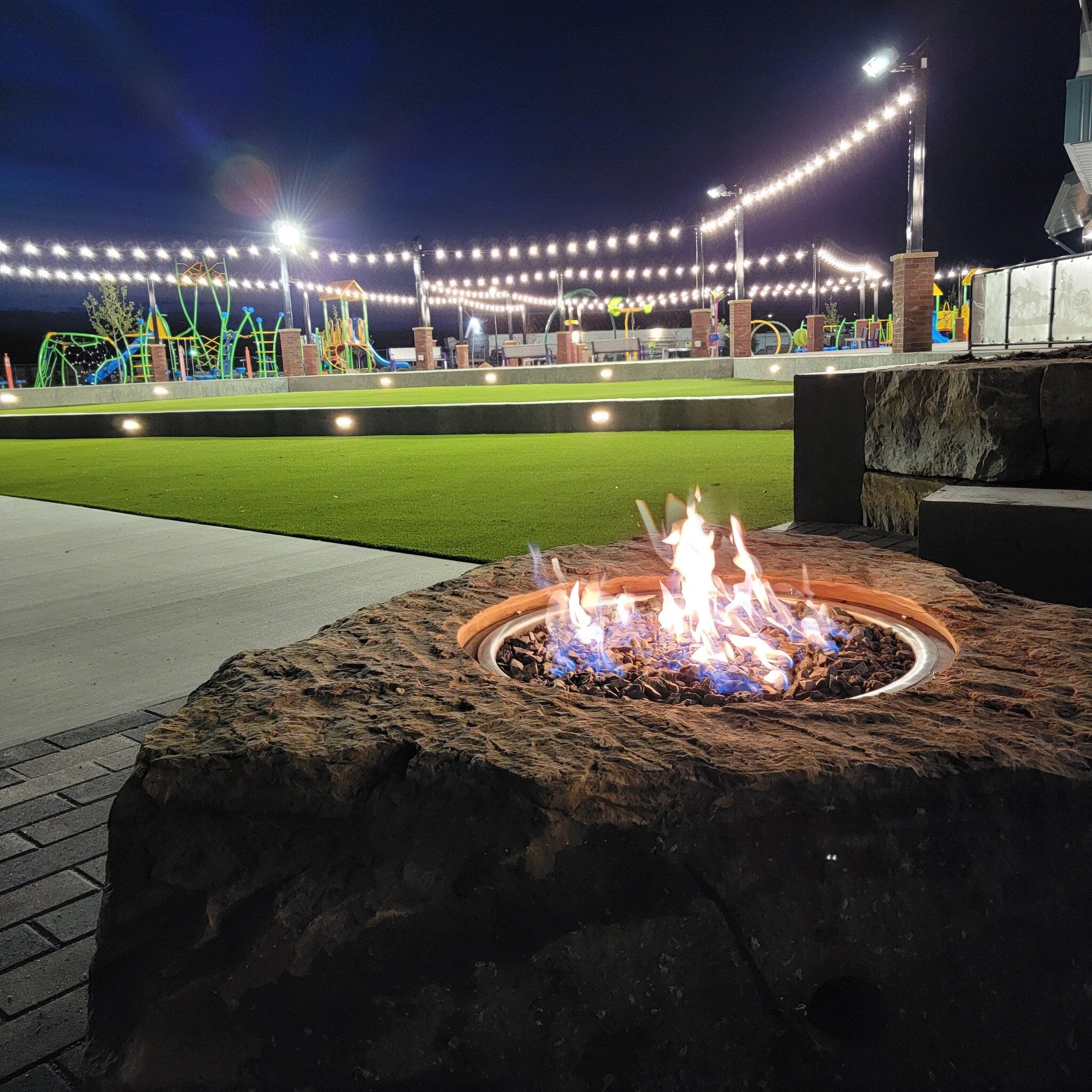 fire pit in glenrock, wyoming
